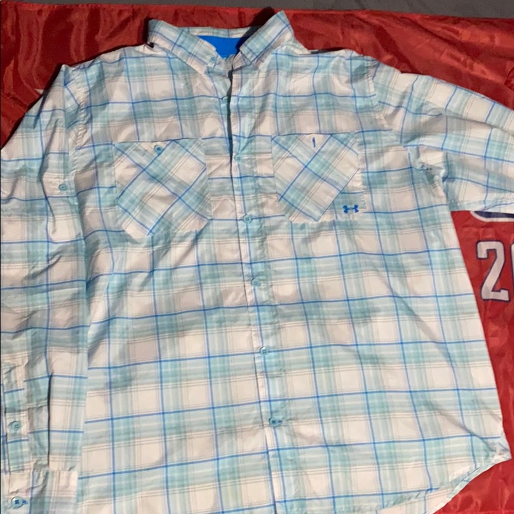 Under Armour button down shirt size XXL